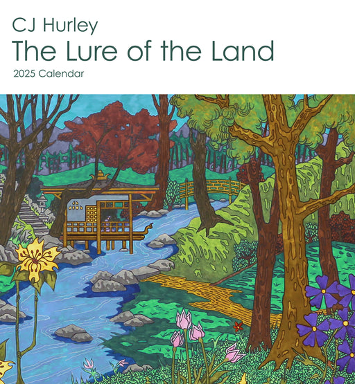 CJ Hurley: The Lure of the Land 2025 Wall Calendar_Front_Flat