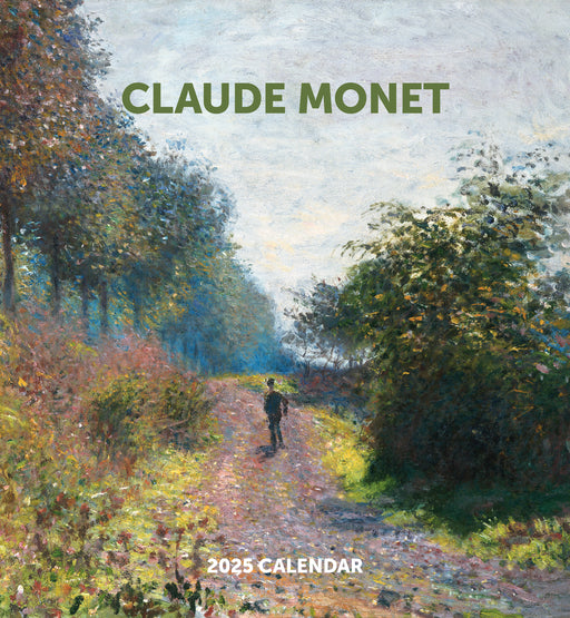 Claude Monet 2025 Wall Calendar_Front_Flat