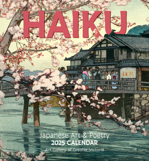 Haiku: Japanese Art and Poetry 2025 Wall Calendar_Front_Flat