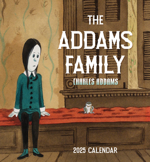 Charles Addams: The Addams Family 2025 Wall Calendar_Front_Flat