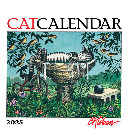 B. Kliban: CatCalendar 2025 Mini Wall Calendar_Front_Flat