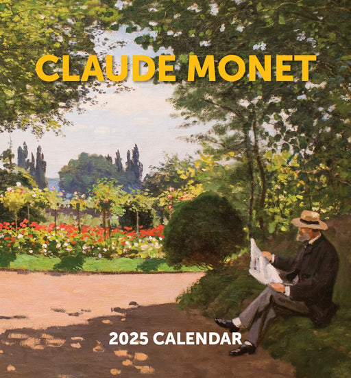 Claude Monet 2025 Mini Wall Calendar_Front_Flat