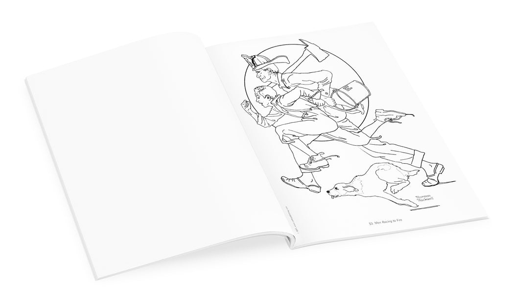 Norman Rockwell Coloring Book_Interior_2