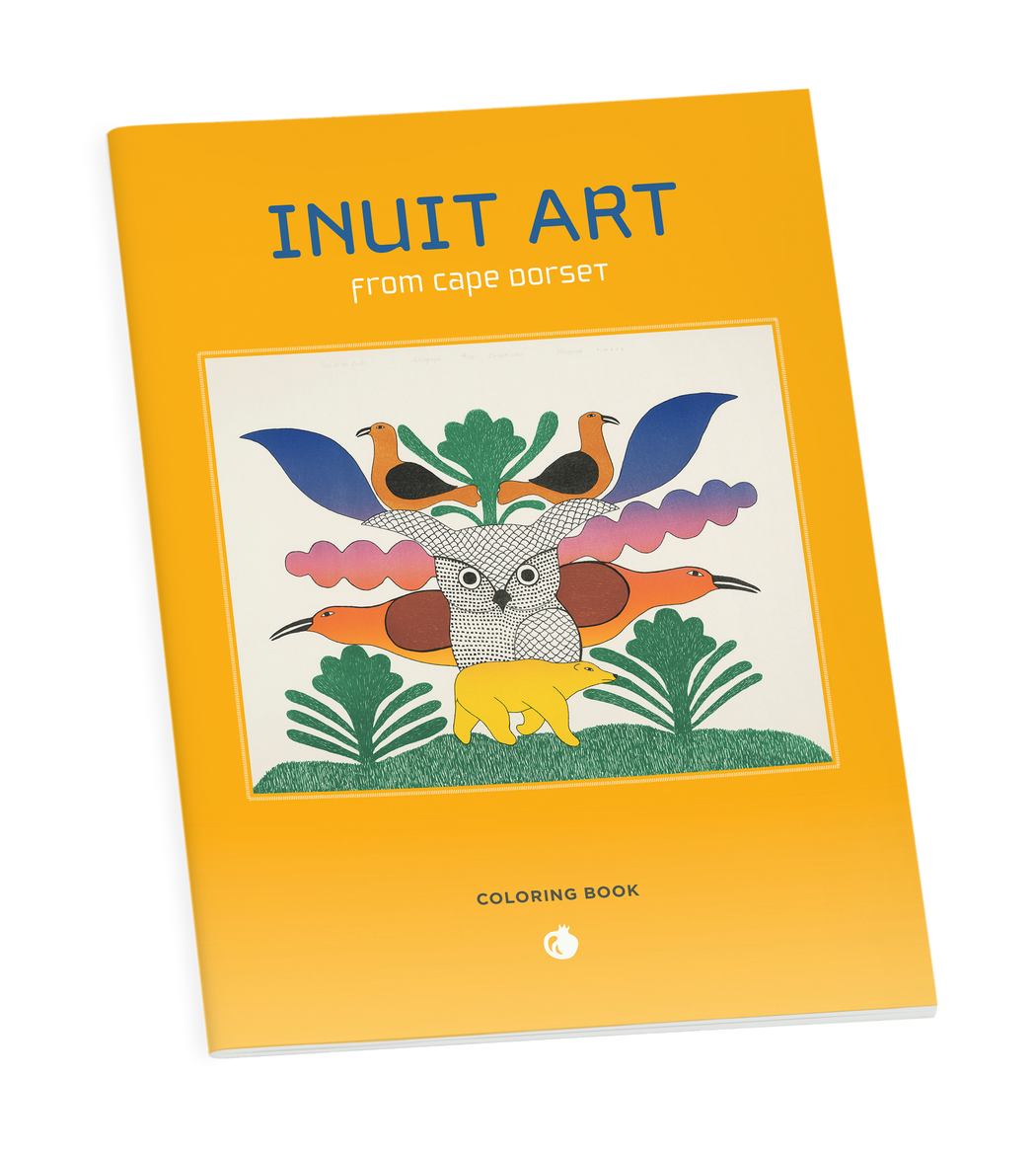 Inuit Art from Kinngait Coloring Book_Primary