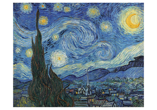 Vincent van Gogh: The Starry Night Birthday Card_Front_Flat