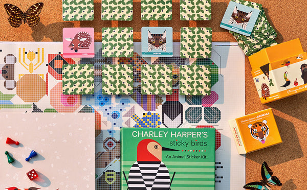 Games and activities featuring art from Charley Harper