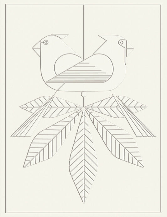 Charley Harper: Birds Embossed Boxed Notecard Assortment_Front_Flat