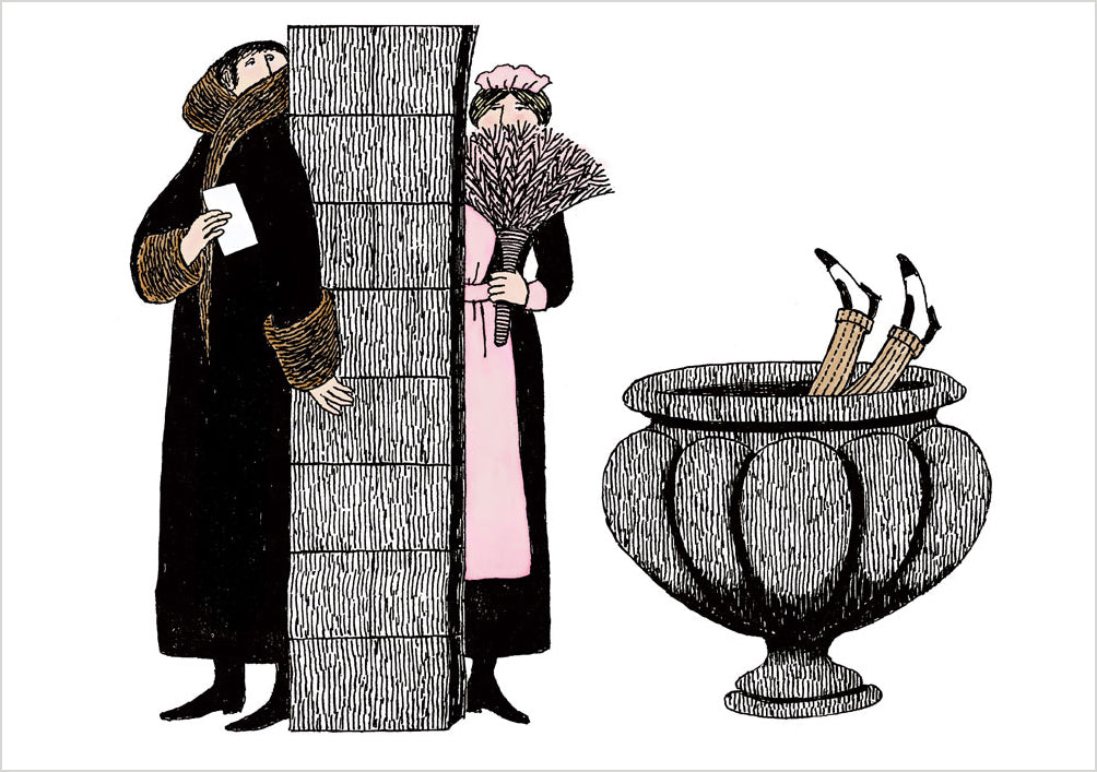Edward Gorey: Mysterious Messages Boxed Notecard Assortment