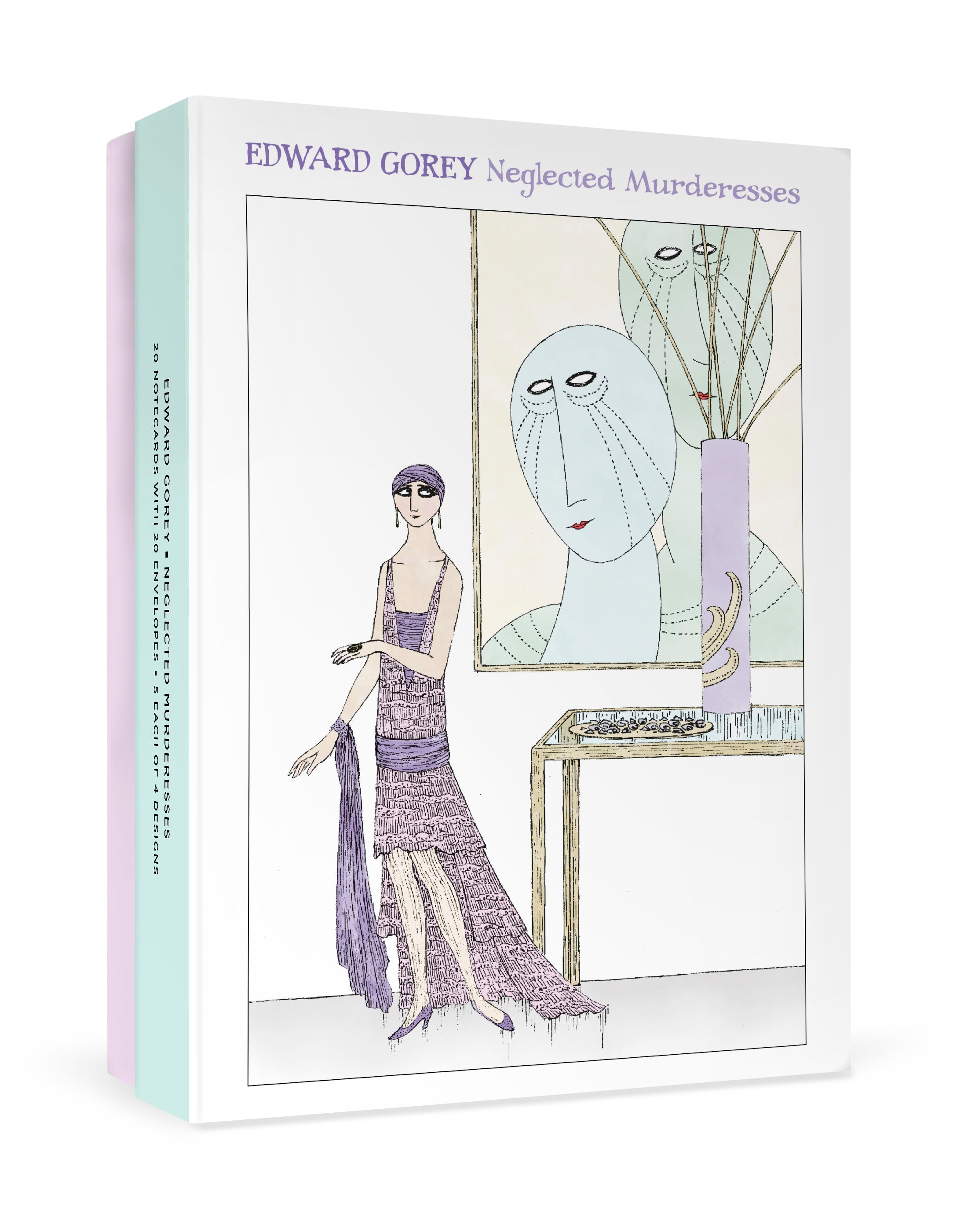 エドワード・ゴアリー Neglected Murderesses Edward Gorey: Neglected Murderesses Boxed Notecard Assortment