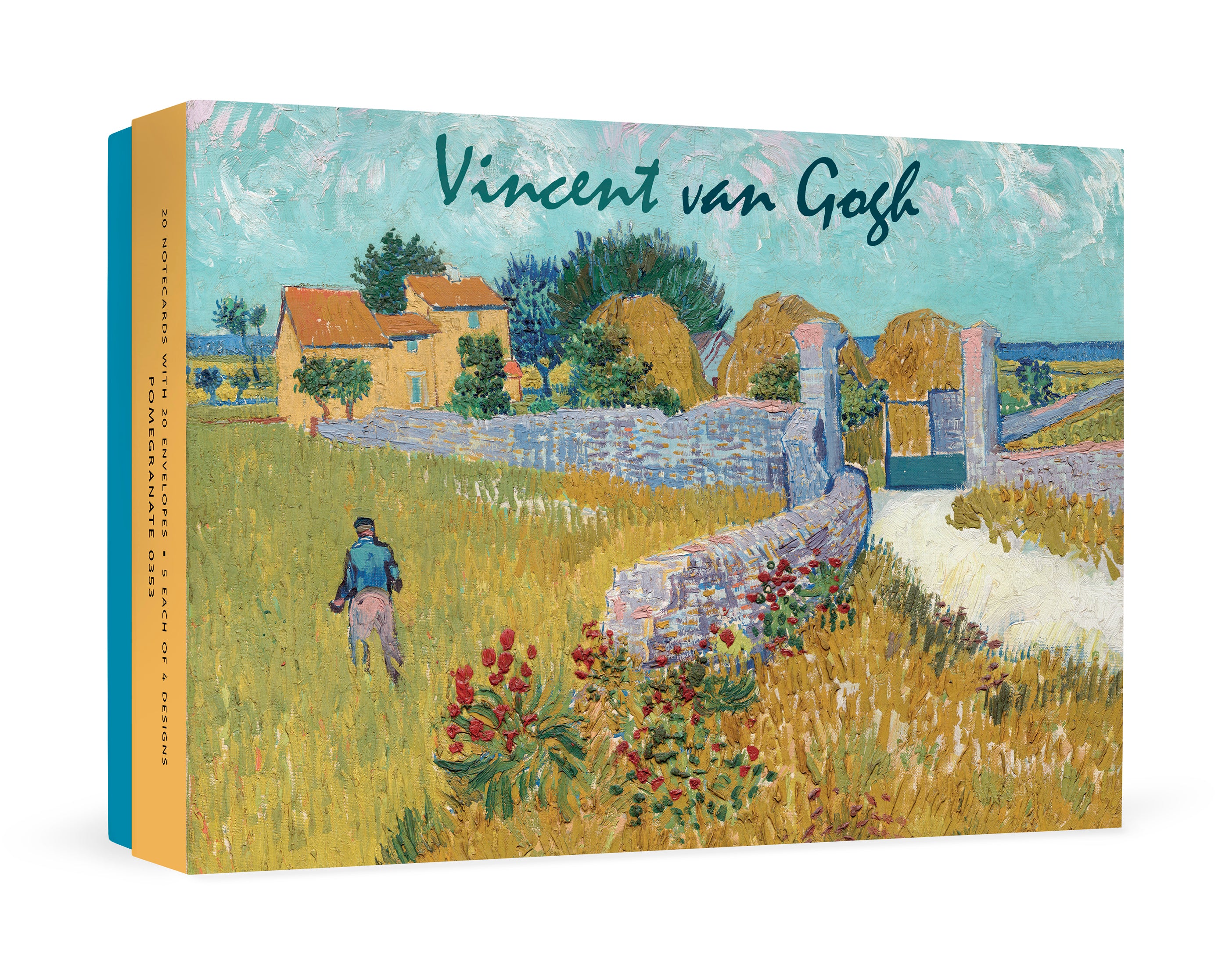 Vincent van Gogh Boxed Notecard Assortment – Pomegranate