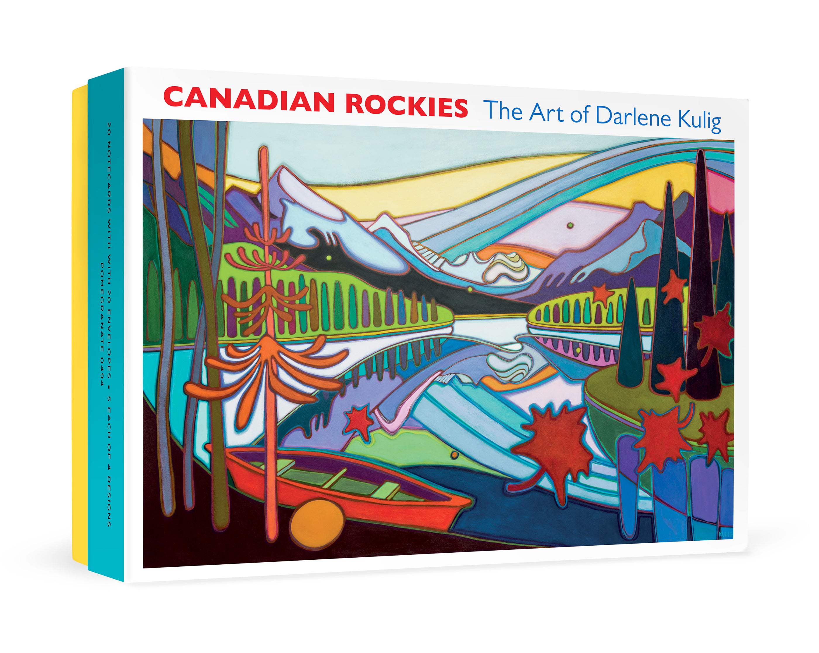 Canadian Rockies: The Art of Darlene Kulig Boxed Notecard