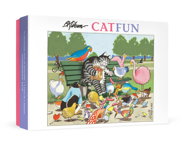 B. Kliban: CatFun Boxed Notecard Assortment – Pomegranate