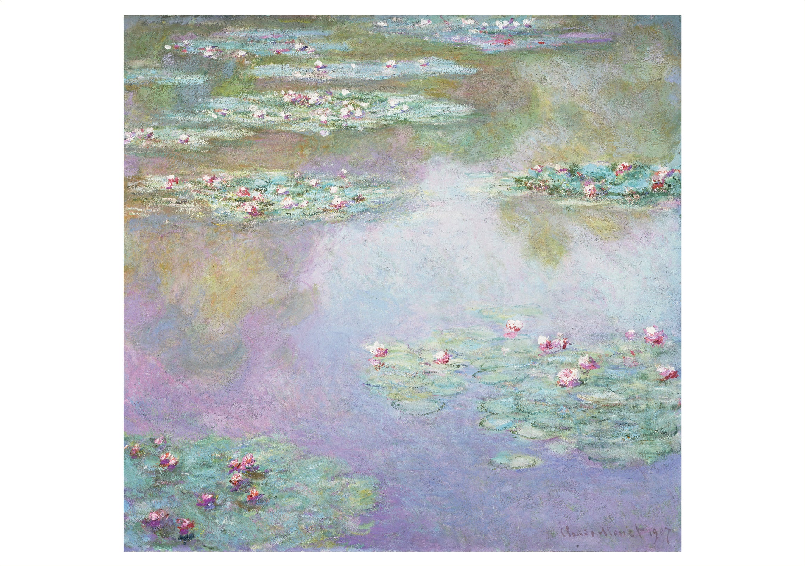 Monet: Water Lilies Notecard Folio – Pomegranate