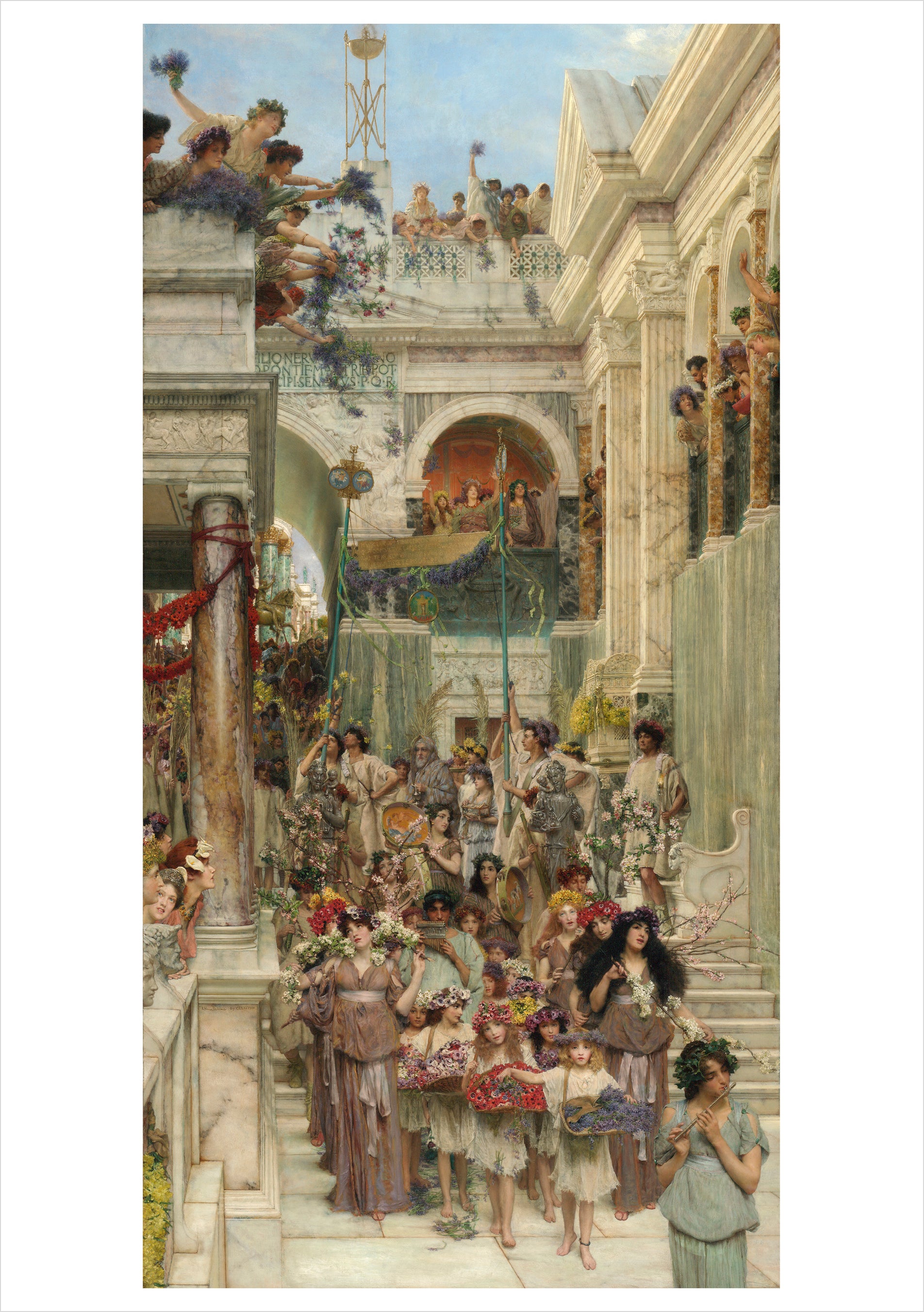 Lawrence Alma-Tadema: Spring Notecard – Pomegranate