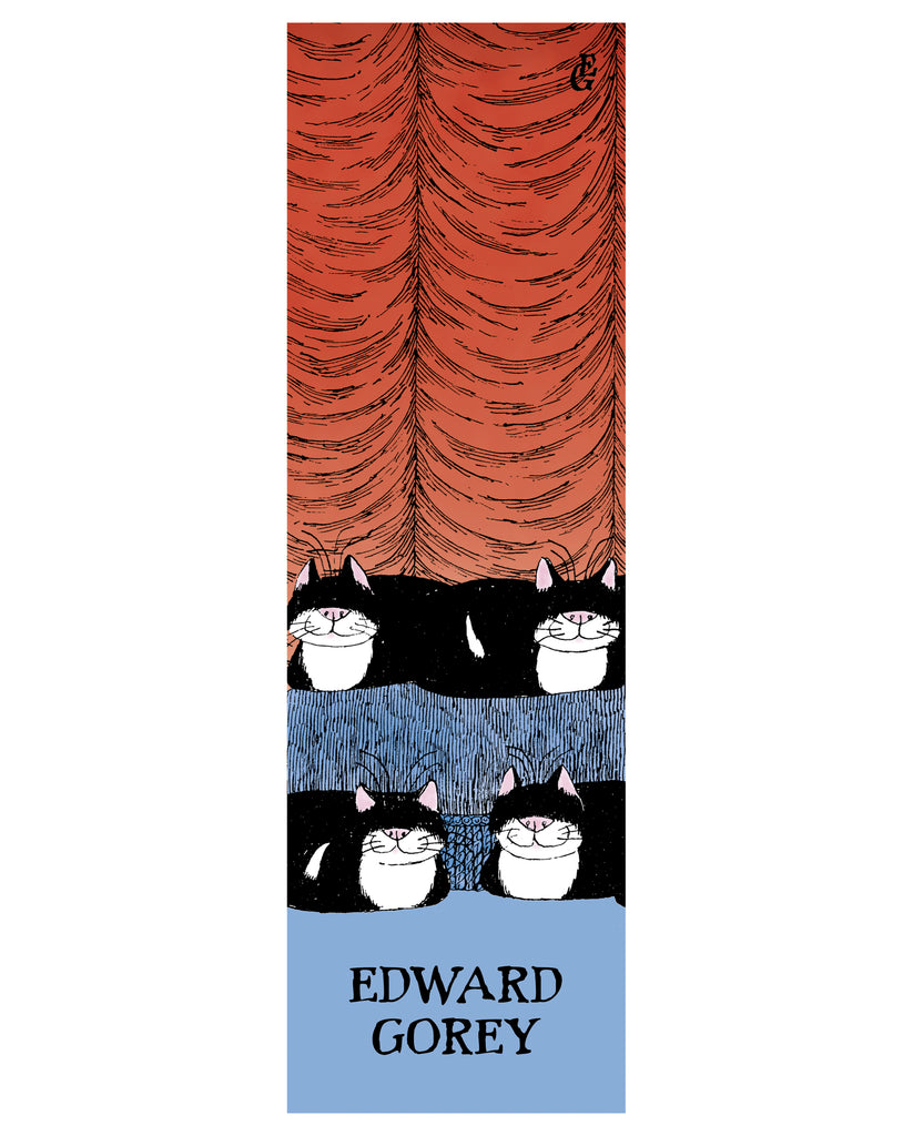 Edward Gorey: Jellicle Cats Bookmark – Pomegranate Edward Gorey: Jellicle Cats Bookmark – Pomegranate