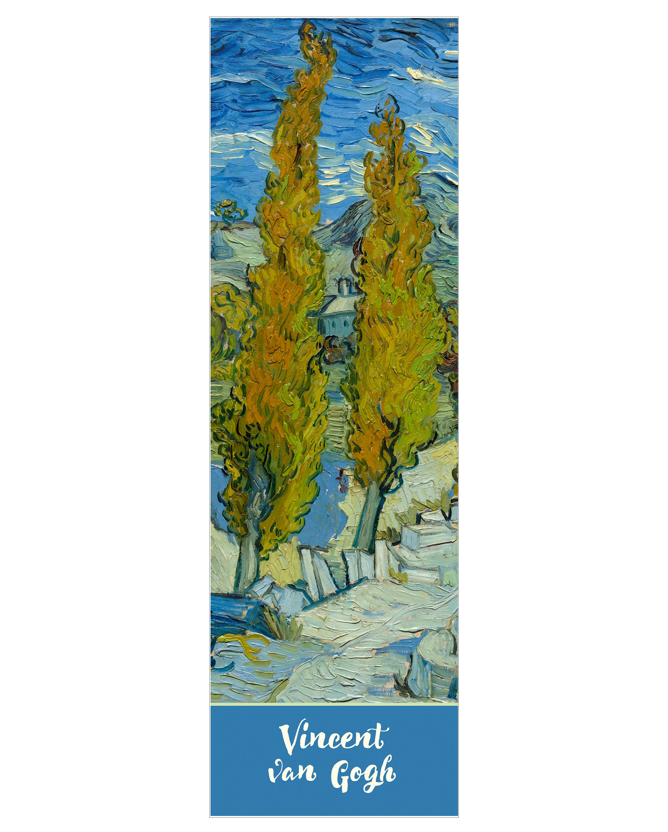 Vincent van Gogh: The Poplars at Saint-Rémy Bookmark – Pomegranate