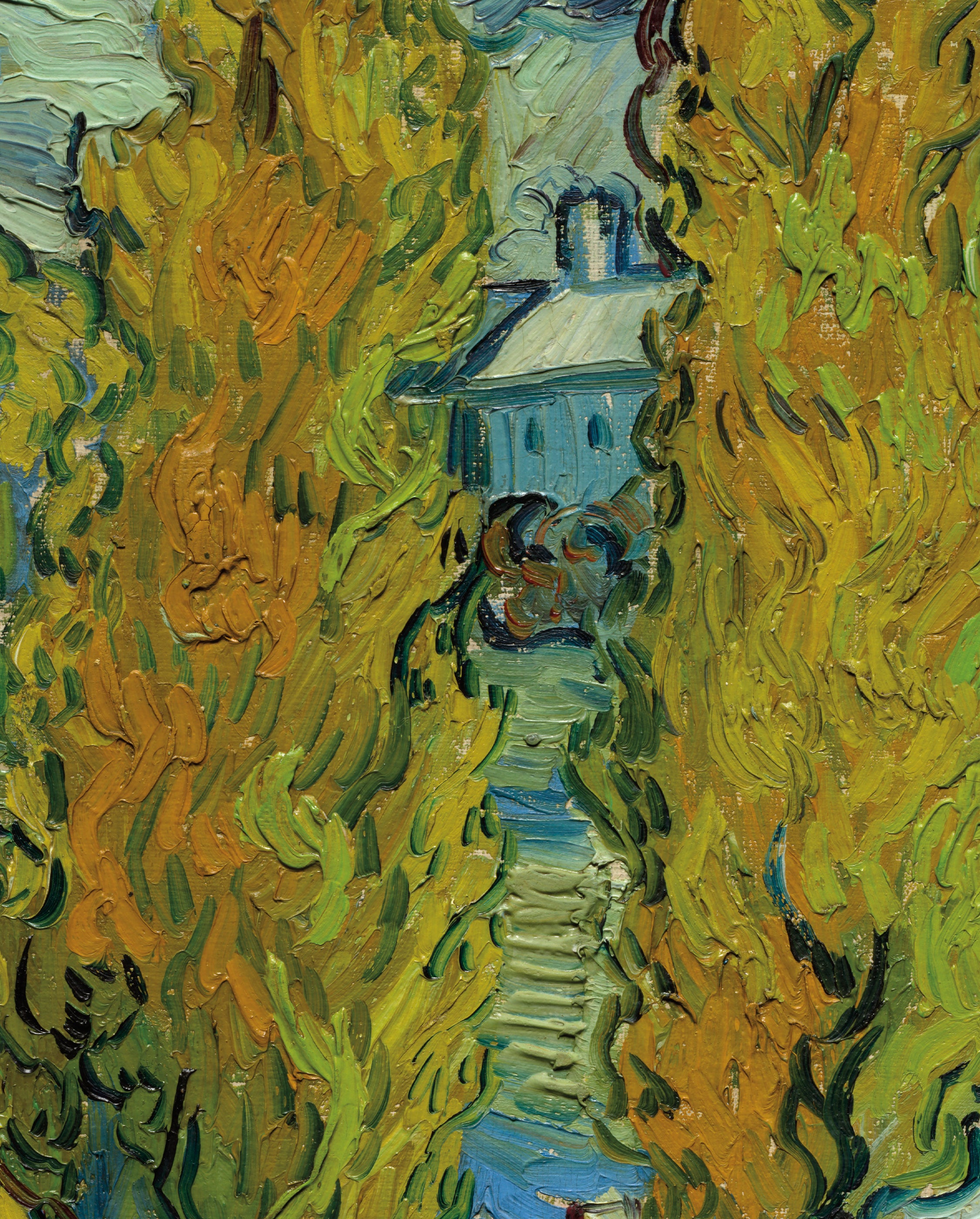 Vincent van Gogh: The Poplars at Saint-Rémy Bookmark – Pomegranate
