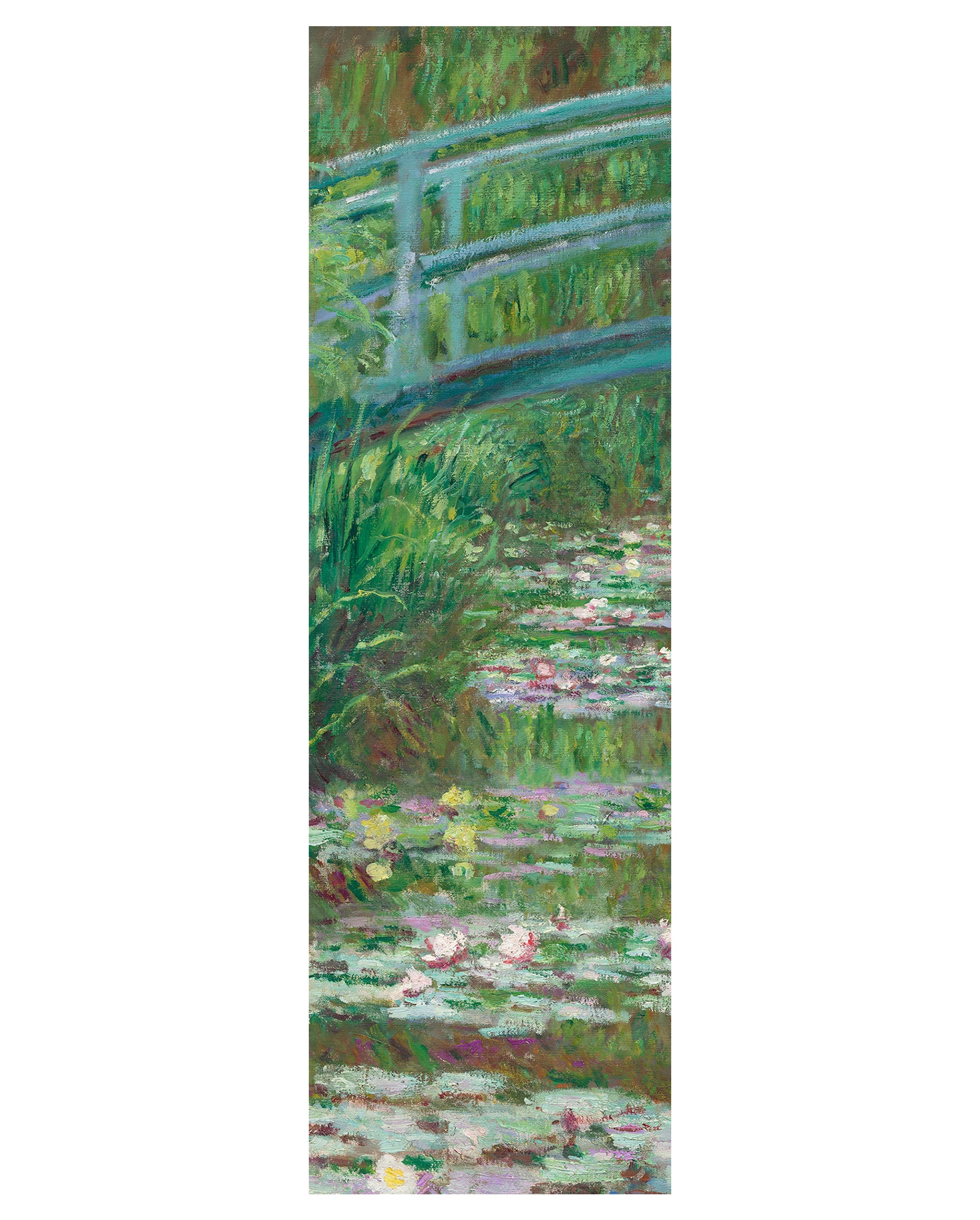 マキシム・モーフラ、「LE PONT DE LEGUENAY, BRUGES」 Claude Monet: The Japanese Footbridge Bookmark – Pomegranate