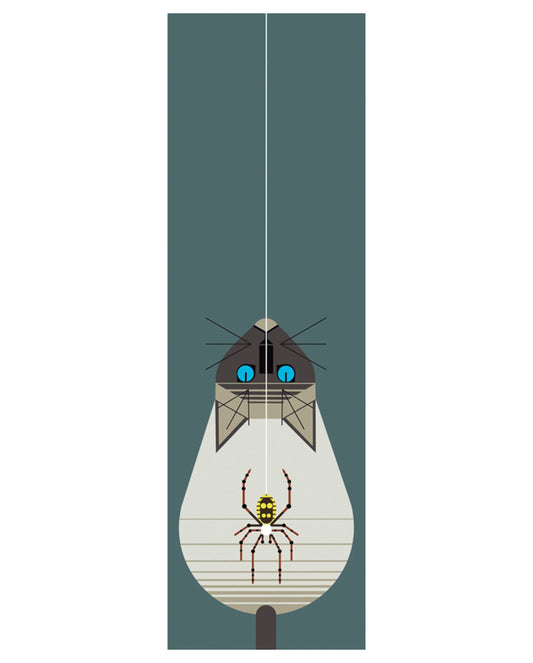 Charley Harper: Along Came a Spider Bookmark_Front_Flat