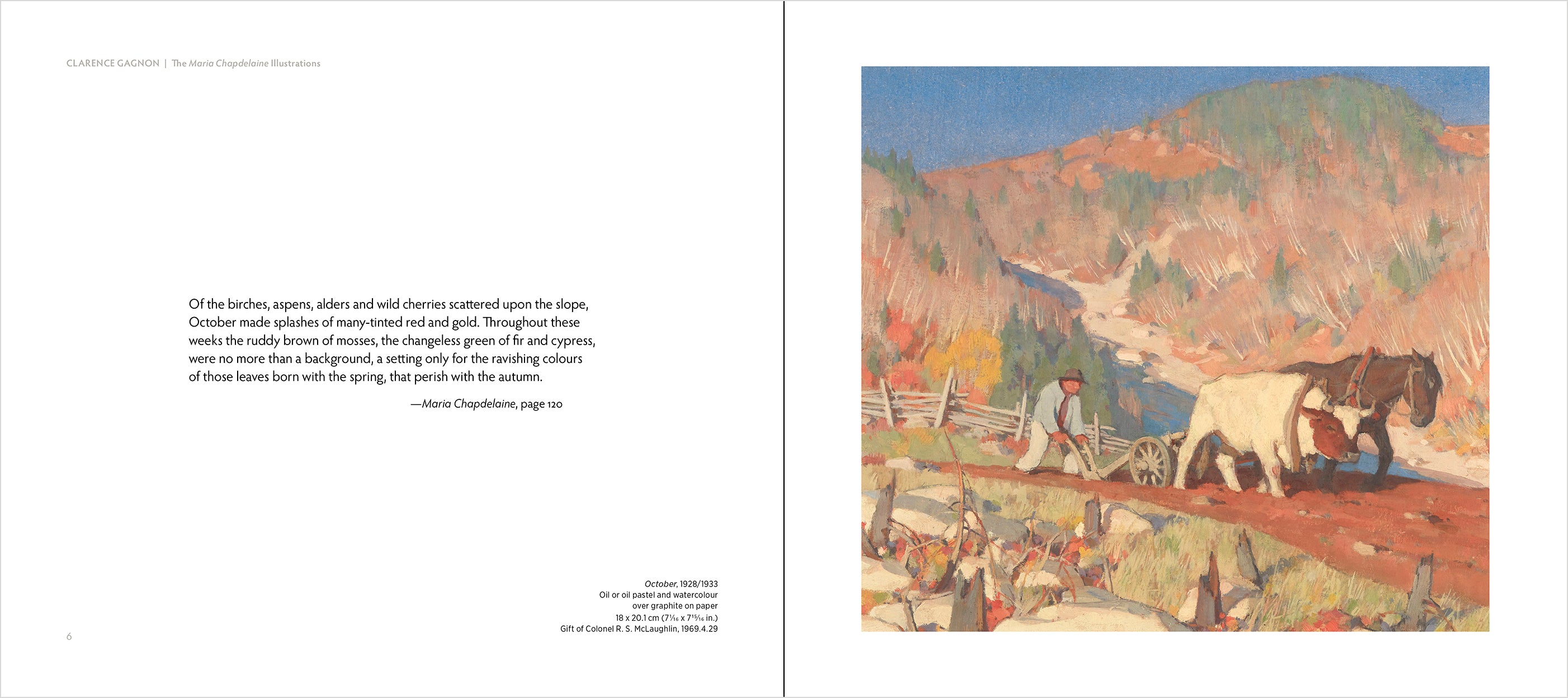 Clarence Gagnon: The Maria Chapdelaine Illustrations – Pomegranate