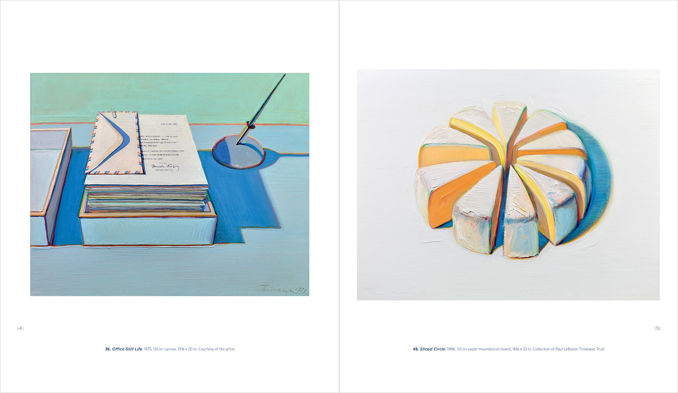 Wayne Thiebaud 100: Paintings, Prints, and Drawings – Pomegranate