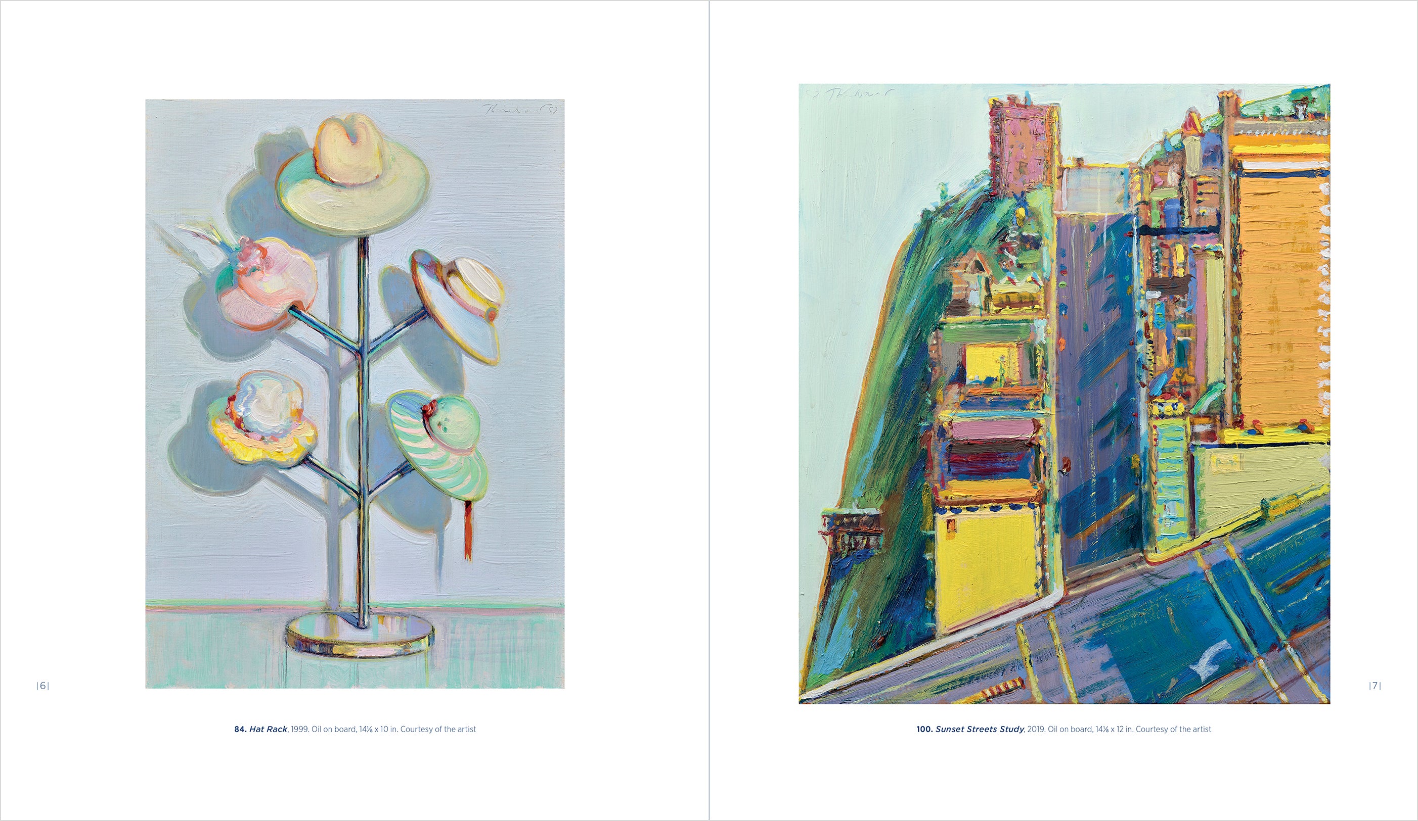 Wayne Thiebaud 100: Paintings, Prints, and Drawings – Pomegranate