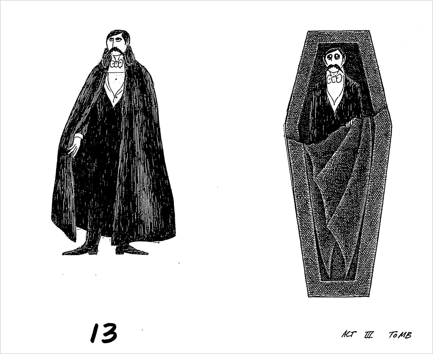 Edward Gorey's Dracula: A Toy Theatre – Pomegranate