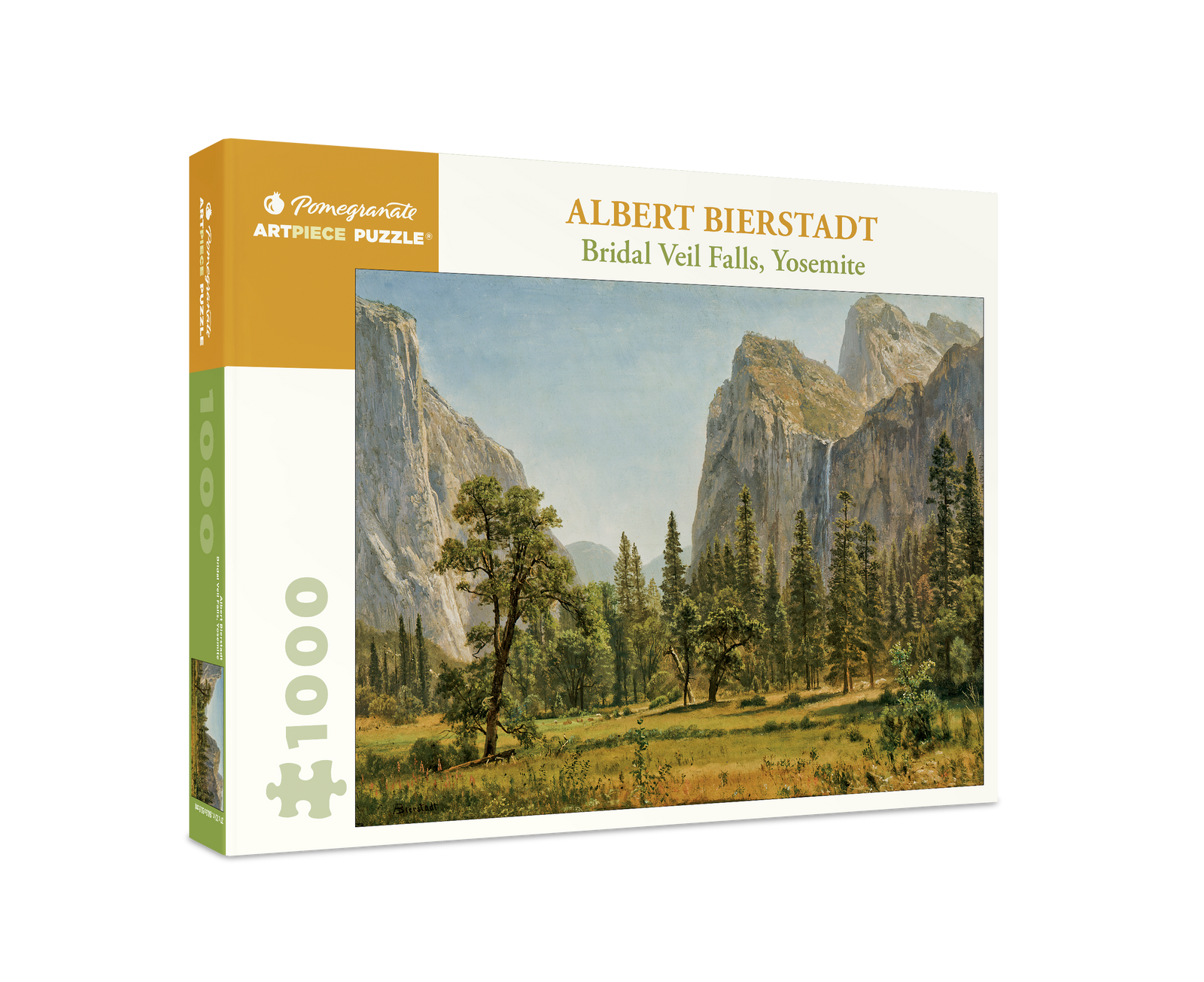 Albert Bierstadt: Bridal Veil Falls, Yosemite 1000-Piece Jigsaw Albert Bierstadt: Bridal Veil Falls, Yosemite 1000-Piece Jigsaw