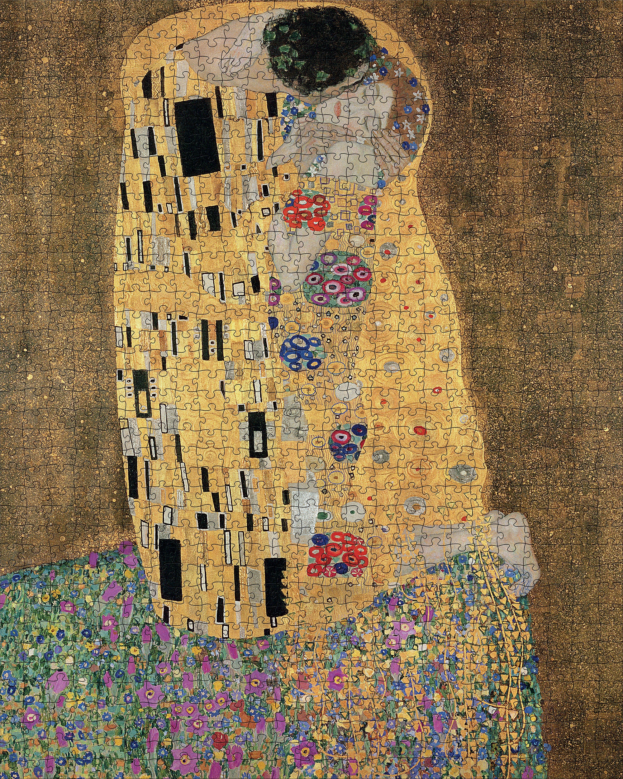 Gustav Klimt: The Kiss 1000-Piece Jigsaw Puzzle | Pomegranate