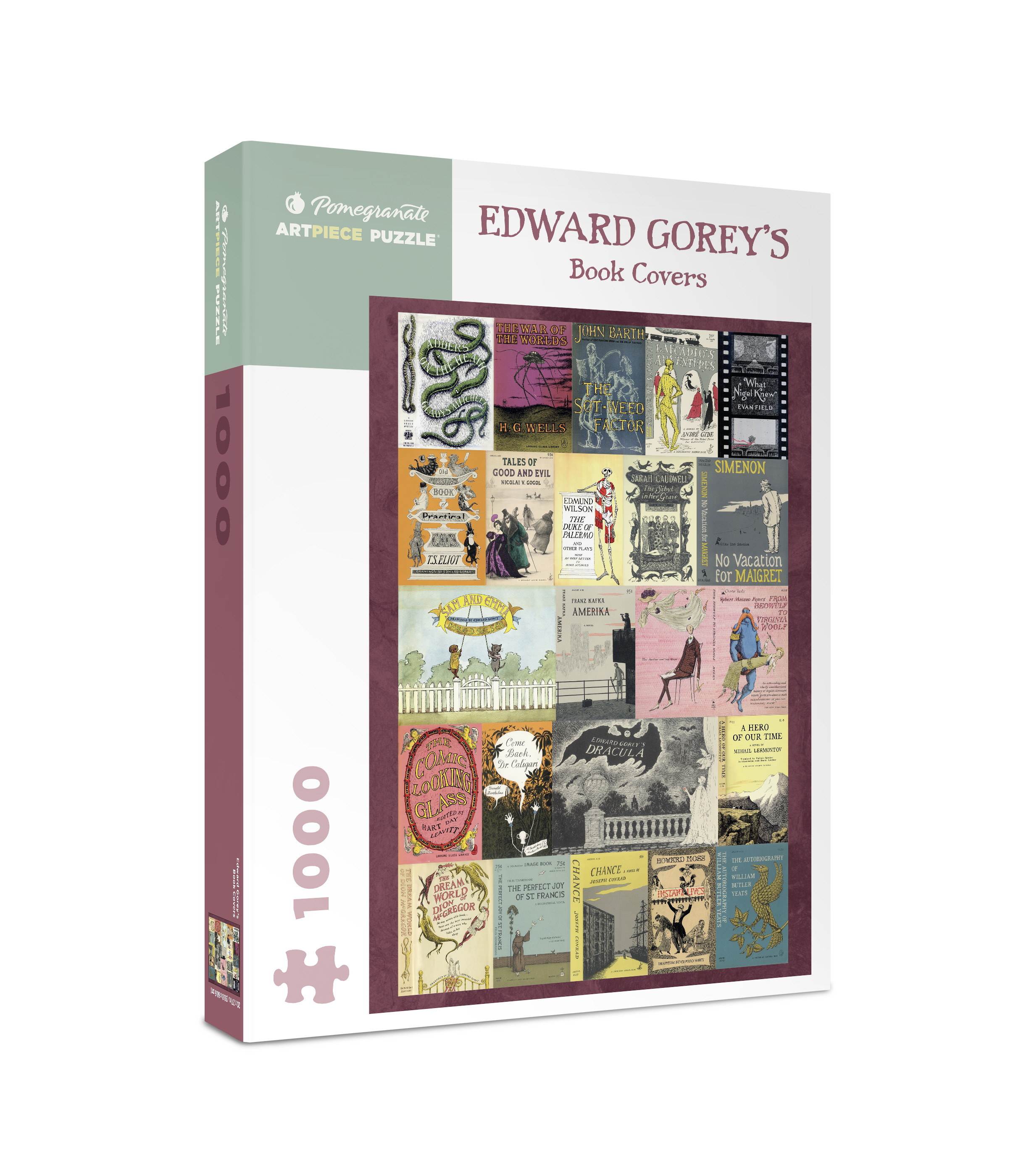 Edward Gorey 1000-Teile Puzzle – 73,7 X 50,8 Cm, Für Puzzle-Fans Mit Sinn Für Skurrile Kunst