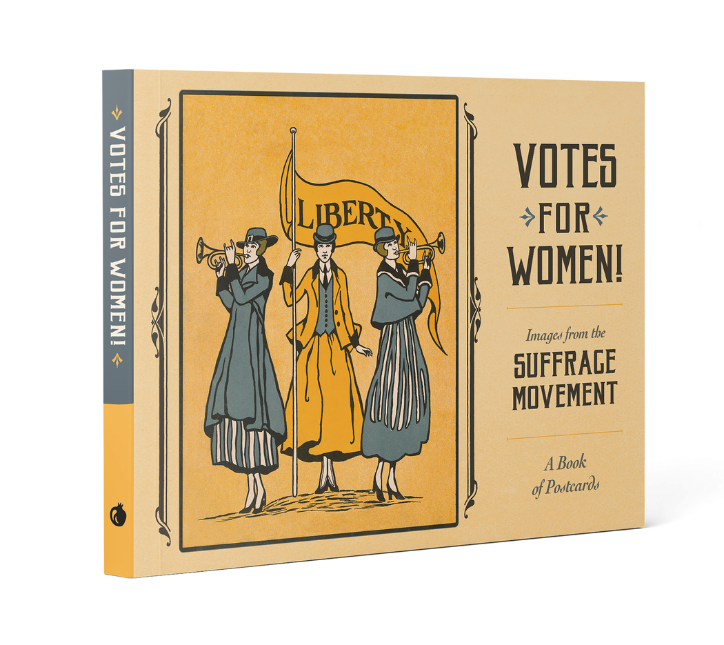 Votes for Women! The Suffrage Movement Book of Postcards_Front_3D