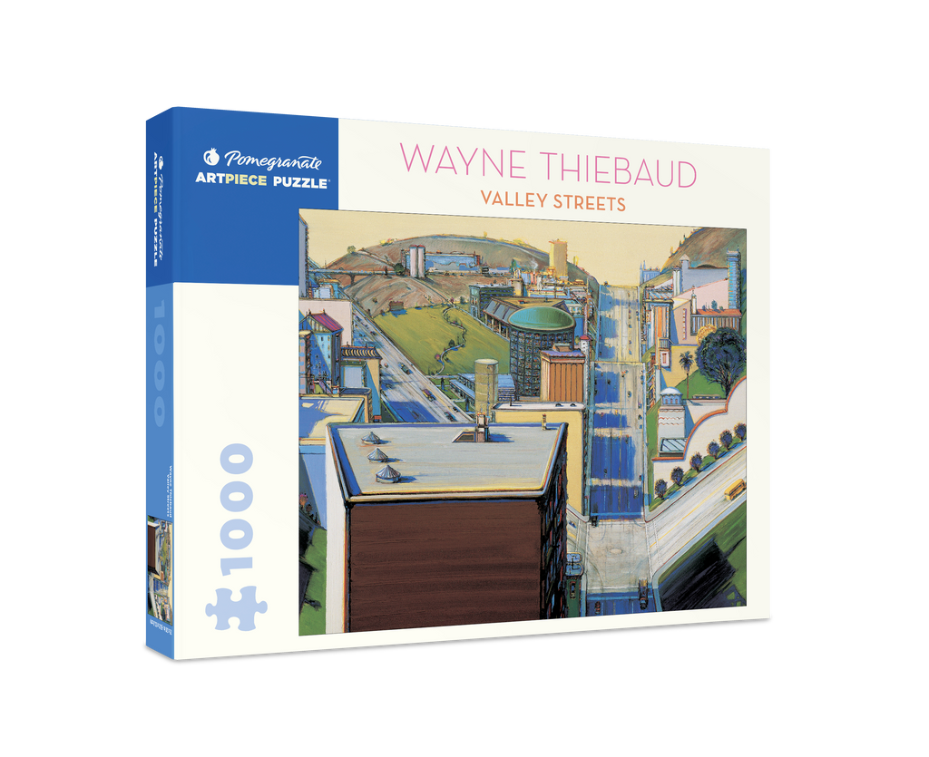 Wayne Thiebaud: Valley Streets 1000-Piece Jigsaw Puzzle – Pomegranate