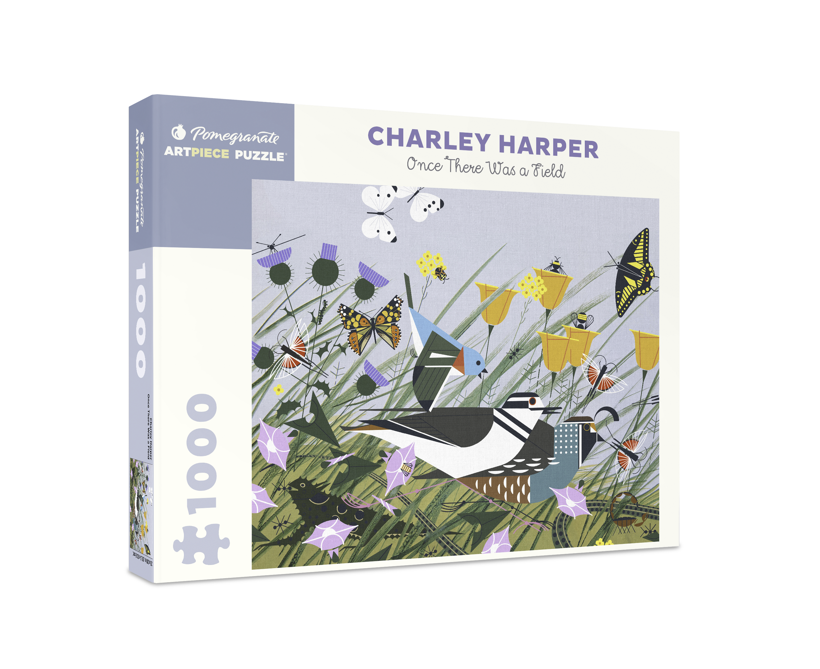 Charley Harper: Once There Was a Field 1000-Piece Jigsaw Puzzle