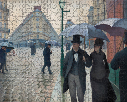 Gustave Caillebotte: Paris Street; Rainy Day 1000-Piece Jigsaw Puzzle_Primary