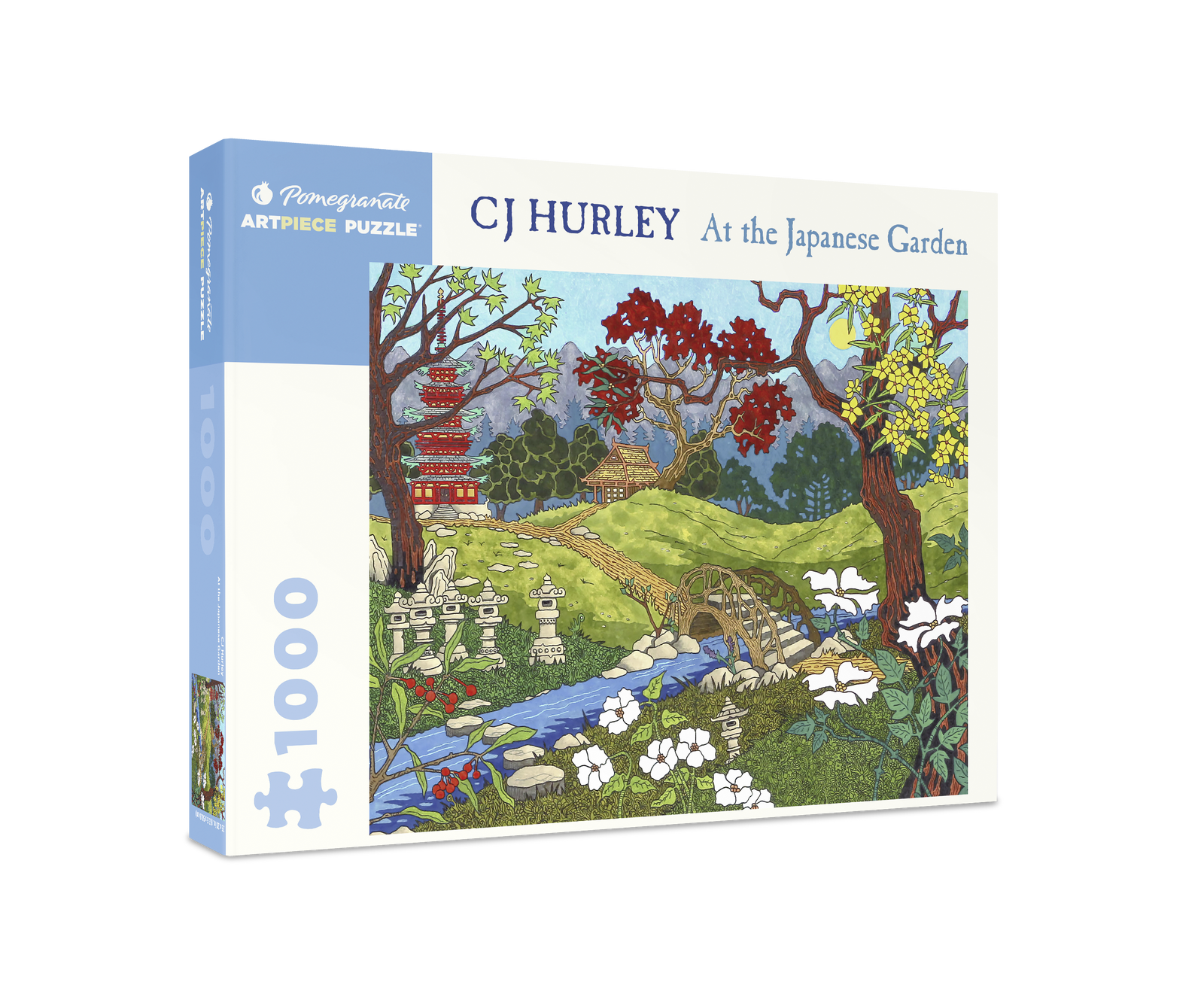 CJ Hurley: At the Japanese Garden 1000-Piece Jigsaw Puzzle CJ Hurley: At the Japanese Garden 1000-Piece Jigsaw Puzzle
