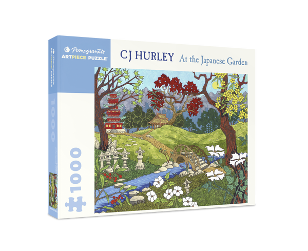 CJ Hurley: At the Japanese Garden 1000-Piece Jigsaw Puzzle