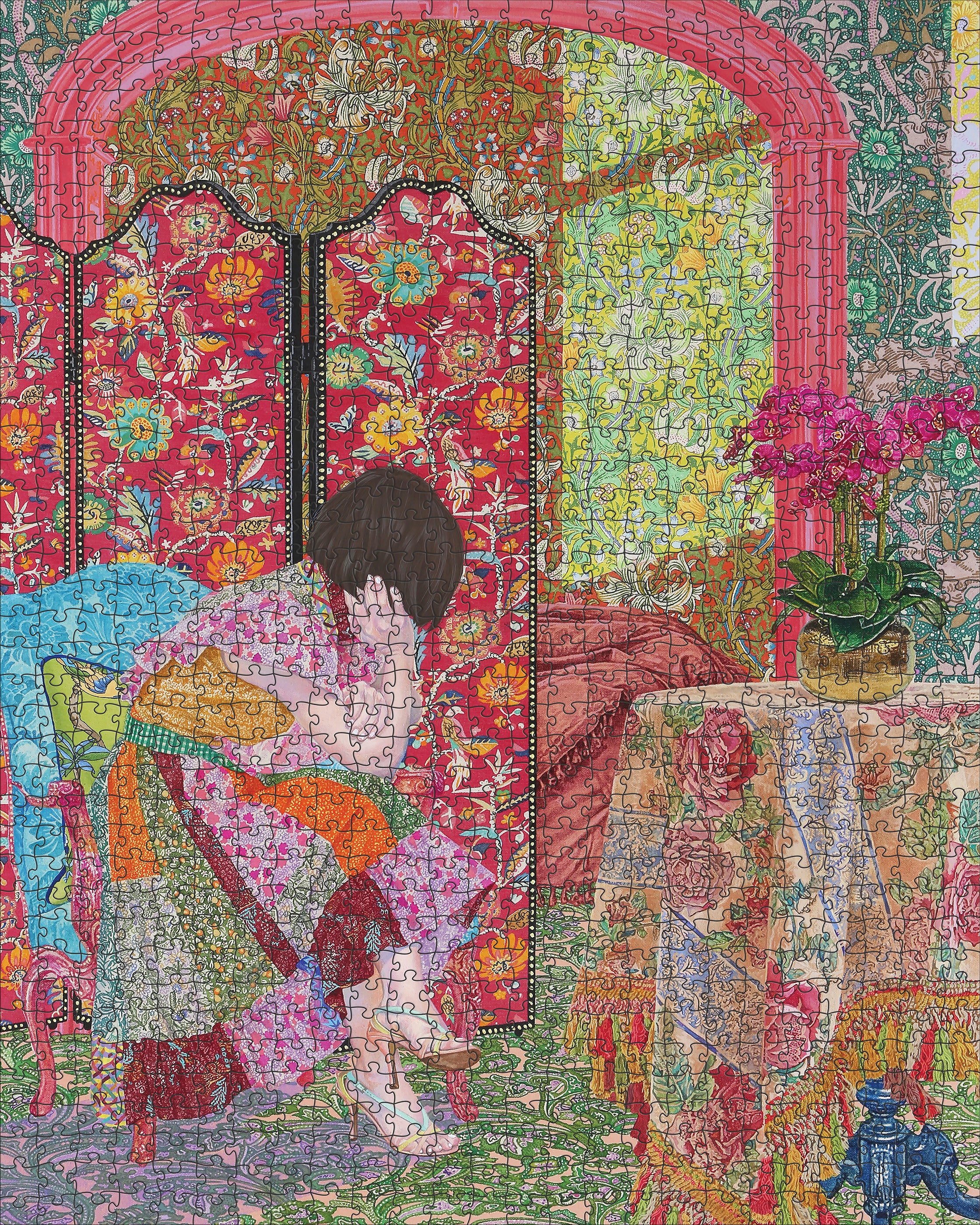 Naomi Okubo: Endless Day 1000-Piece Jigsaw Puzzle – Pomegranate