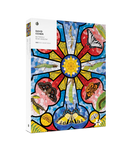 David Cohen: Butterfly Rose Window 1000-Piece Jigsaw Puzzle_Primary