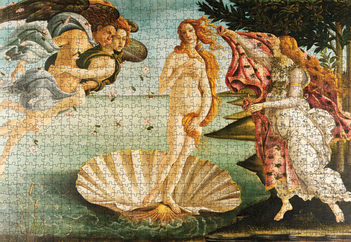 Sandro Botticelli: The Birth of Venus 1000-Piece Jigsaw Puzzle_Zoom