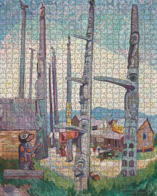Emily Carr: Totem Poles 1000-Piece Jigsaw Puzzle_Primary