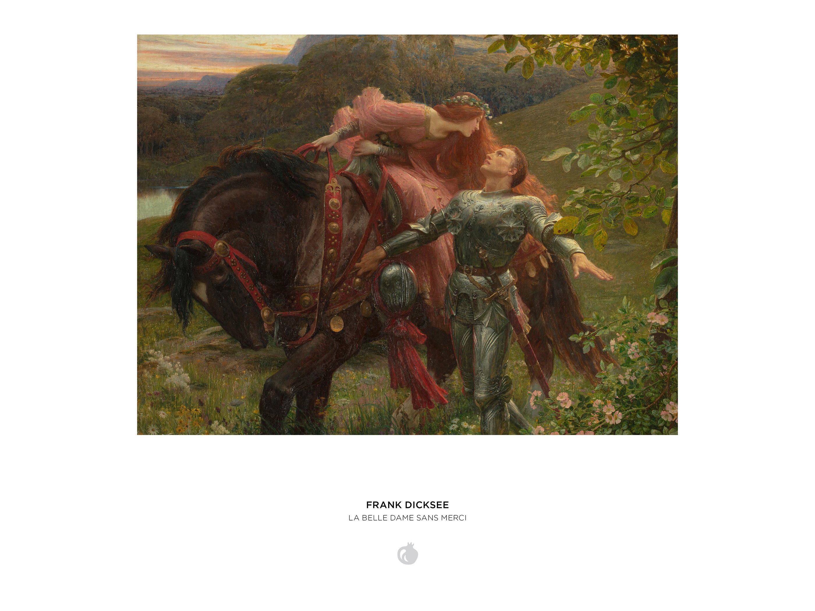 Frank Dicksee: La Belle Dame sans Merci 1000-Piece Jigsaw Puzzle