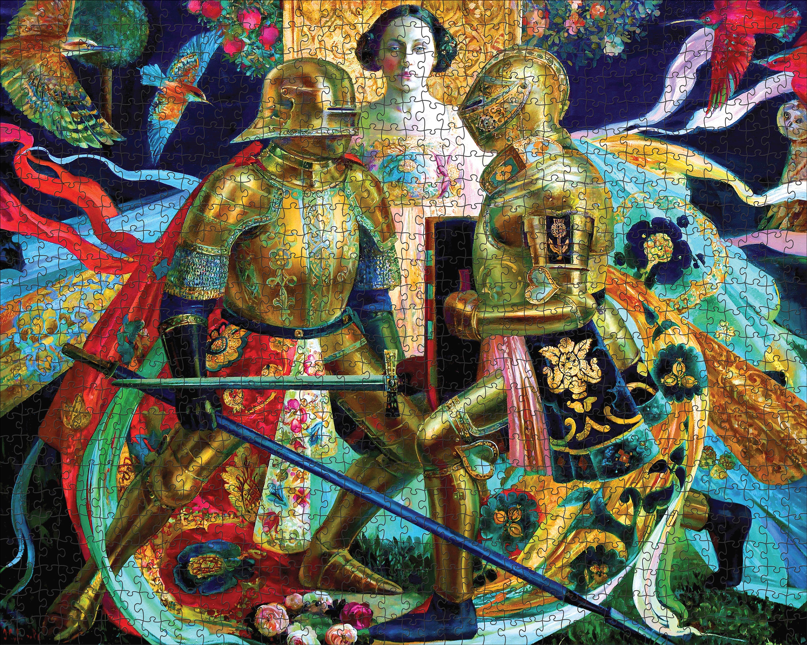 Pomegranate Puzzle 1000 Pezzi Olga Suvorova - Il Domatore - Arte Raffinata Per Adulti E Collezionisti - 2
