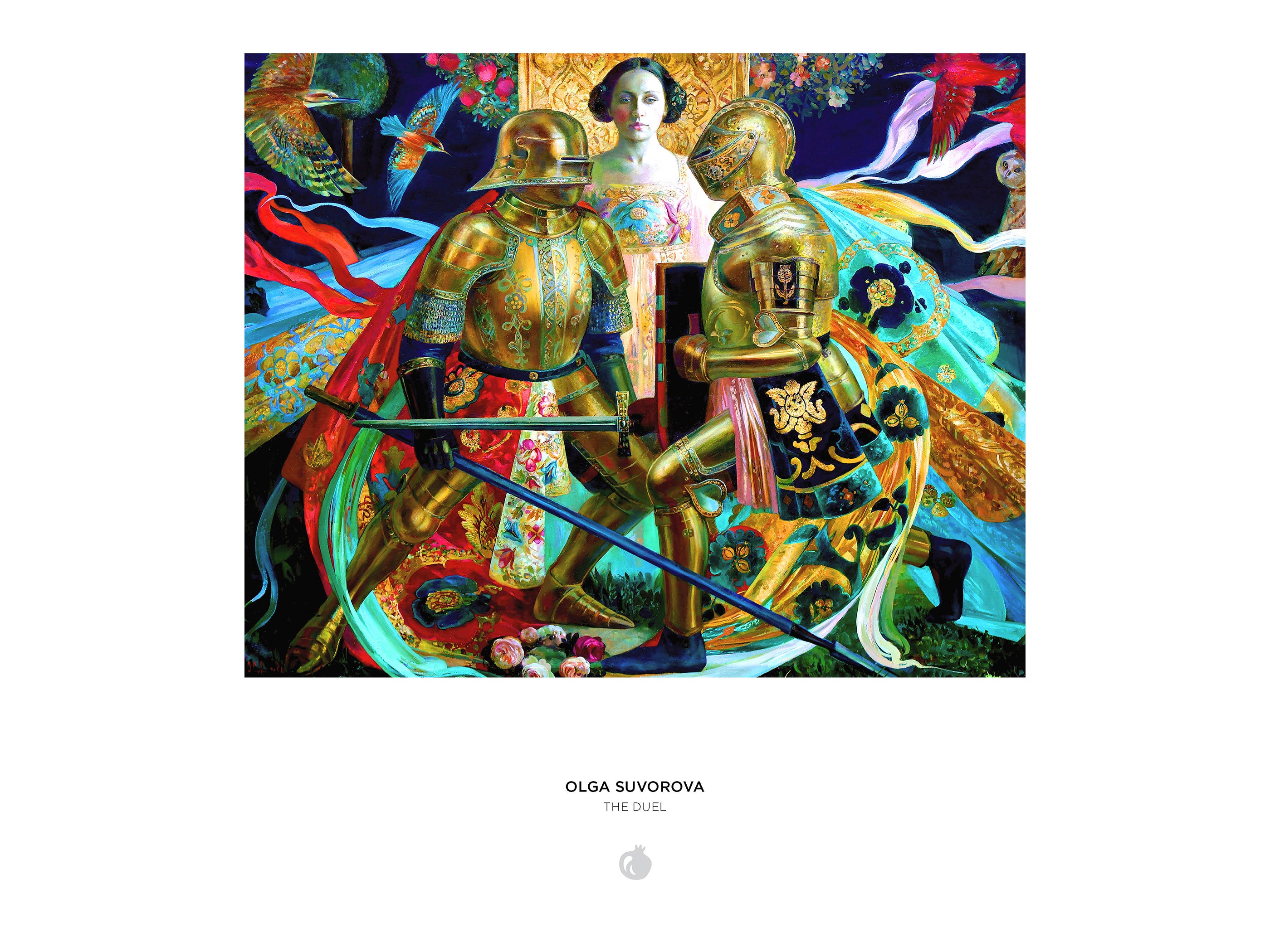 Olga Suvorova: The Duel 1000-Piece Jigsaw Puzzle – Pomegranate
