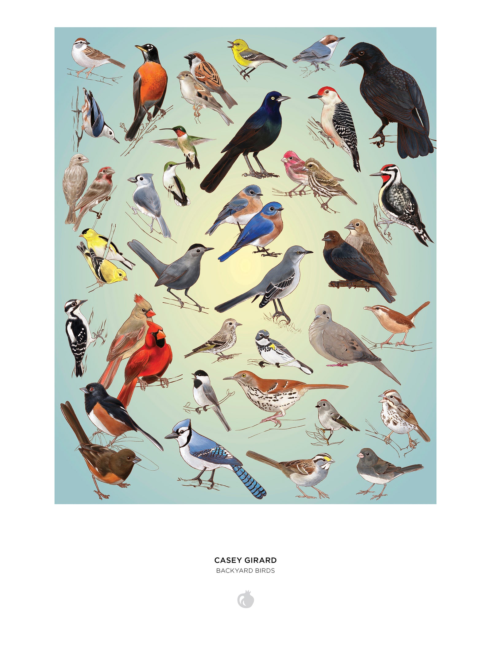 Casey Girard: Backyard Birds 1000-Piece Jigsaw Puzzle_Interior_1