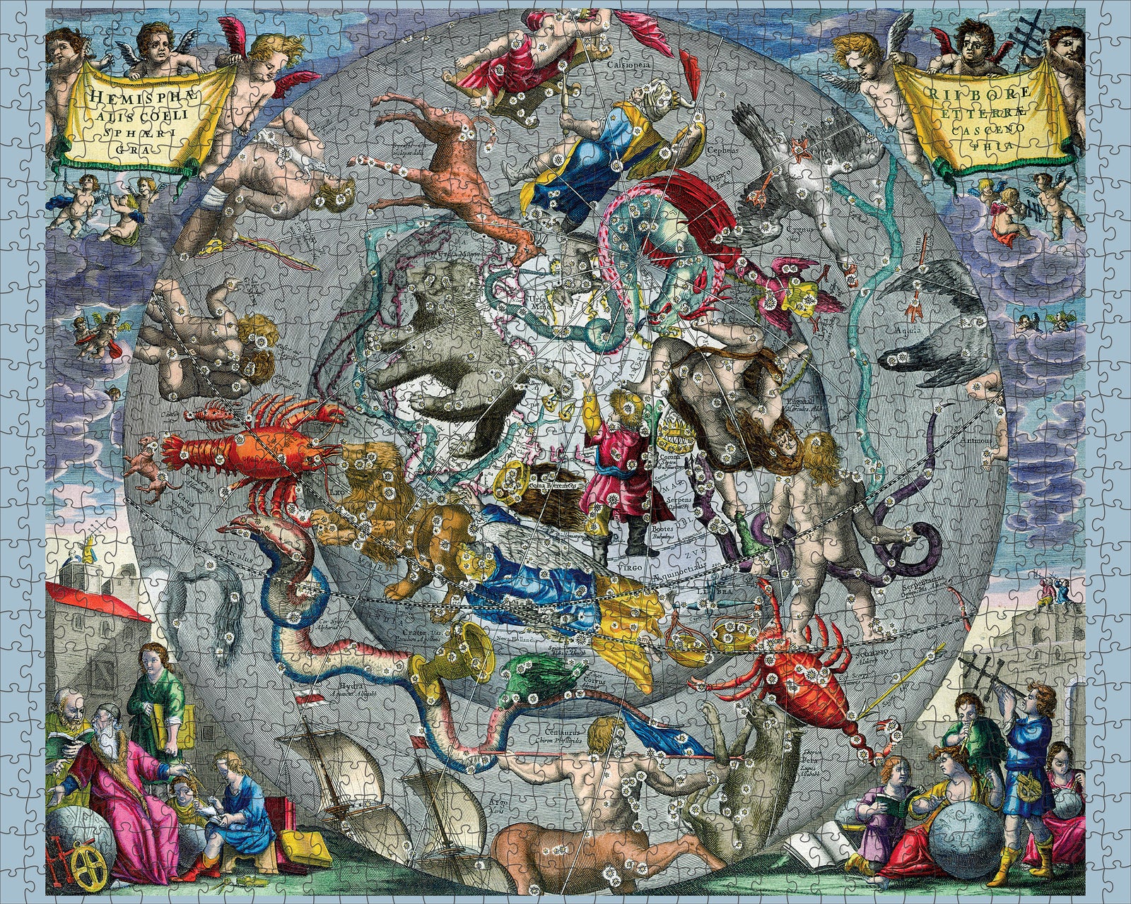 Andreas Cellarius: Celestial Atlas 1000-Piece Jigsaw Puzzle_Zoom