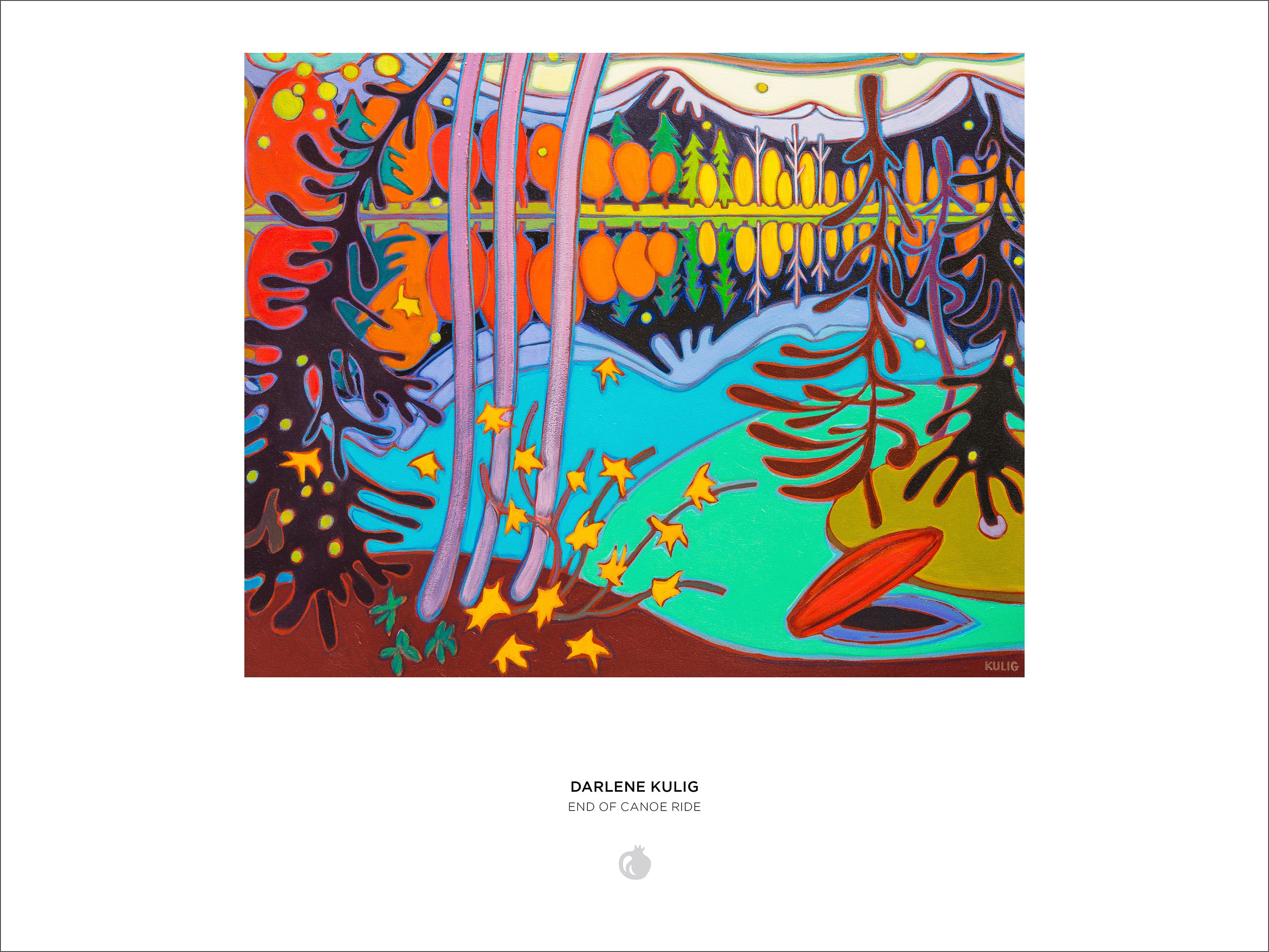 Darlene Kulig: End of Canoe Ride 1000-Piece Jigsaw Puzzle