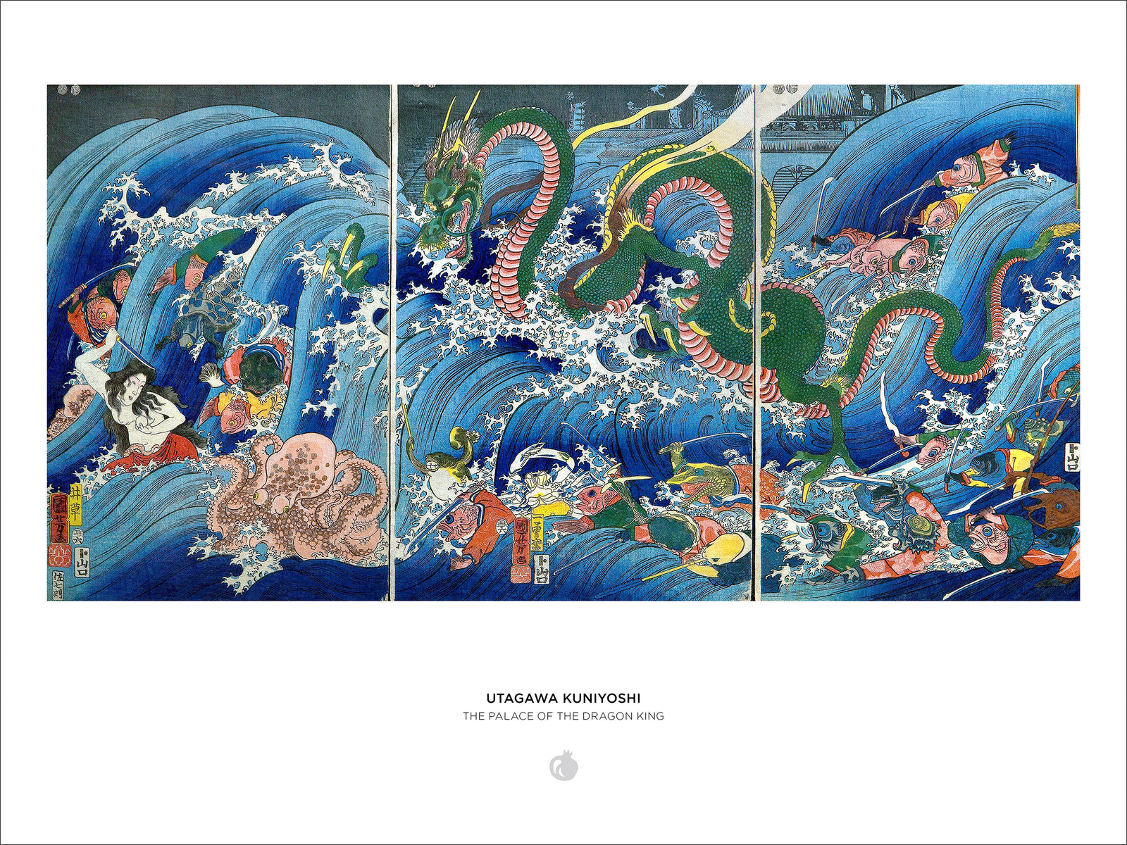 Utagawa Kuniyoshi: The Palace of the Dragon King 1000-Piece Jigsaw Puzzle_Interior_1