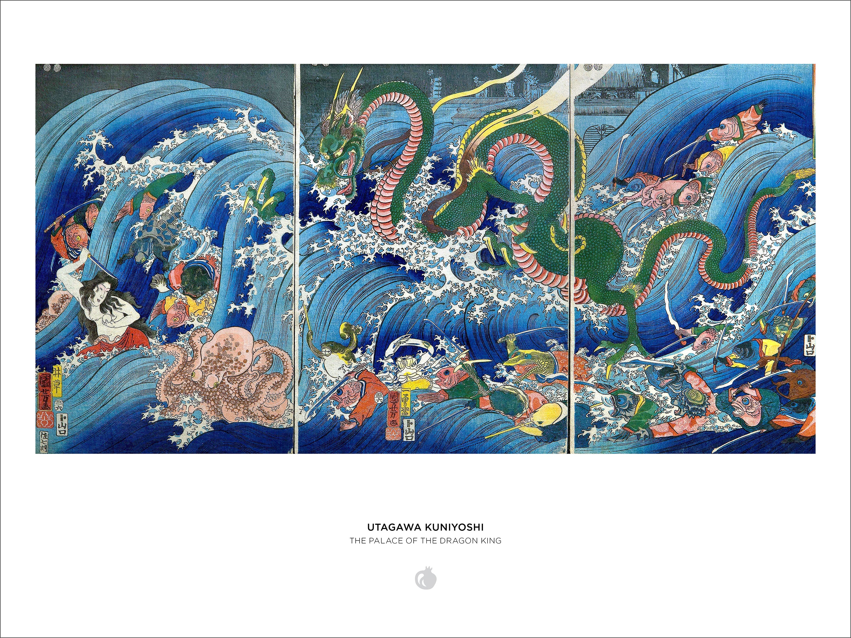 Utagawa Kuniyoshi: The Palace of the Dragon King 1000-Piece Jigsaw