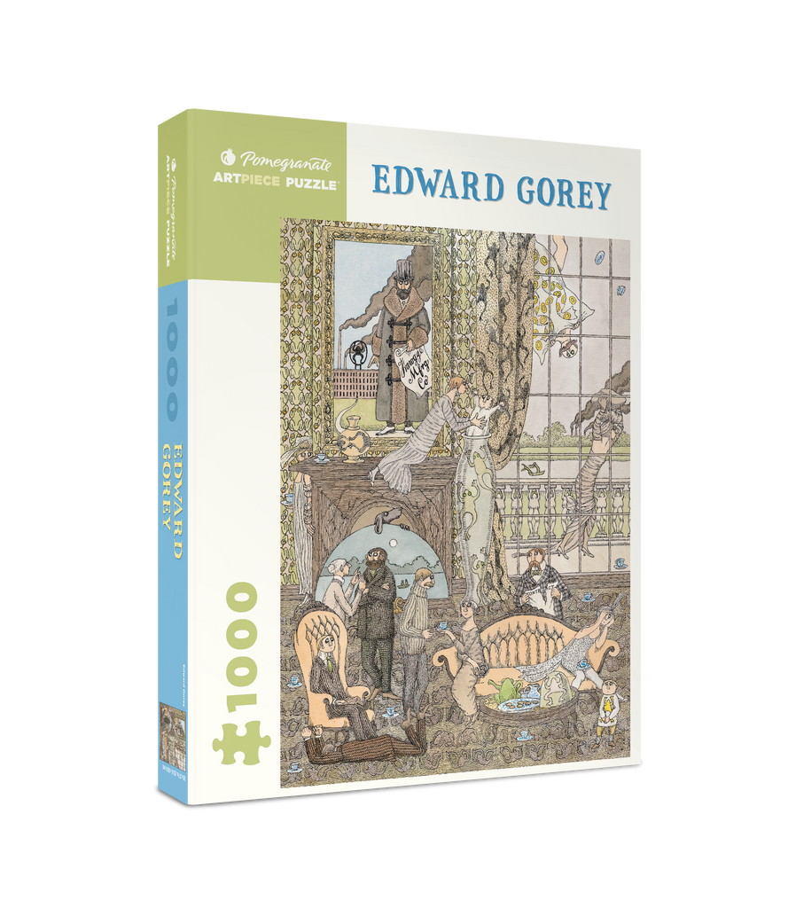 Edward Gorey: Frawgge Mfrg. Co. 1000-piece Jigsaw Puzzle – Pomegranate
