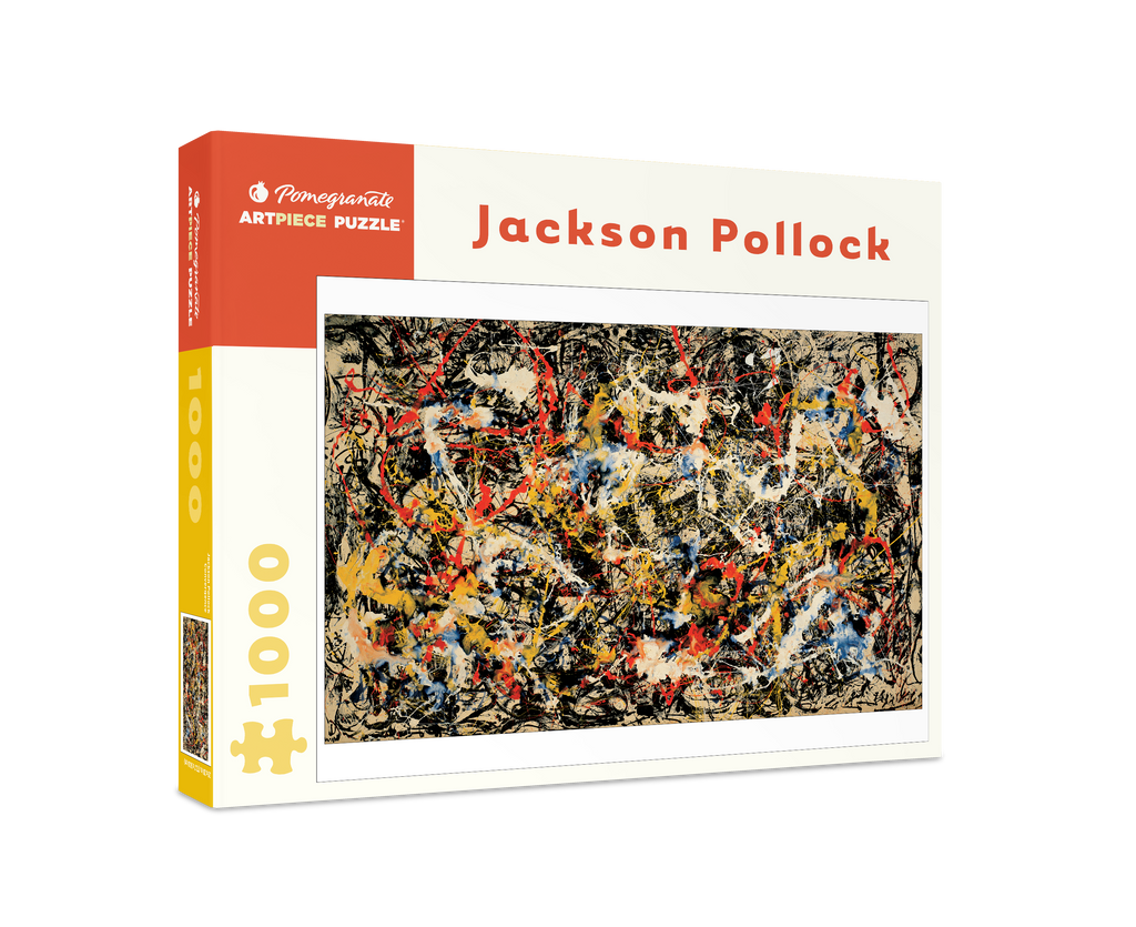 Jackson Pollock: Convergence 1000-piece Jigsaw Puzzle – Pomegranate